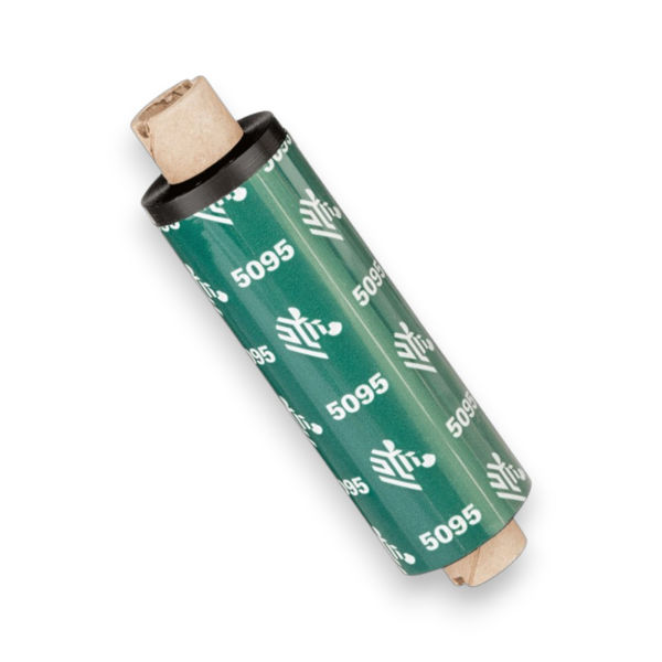 Picture of Zebra 5095 Performance Resin 57mm x 74m 0.5 inch Core